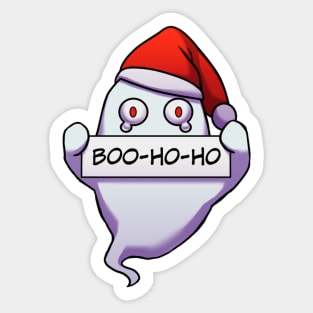 Boo-Ho-Ho Sticker